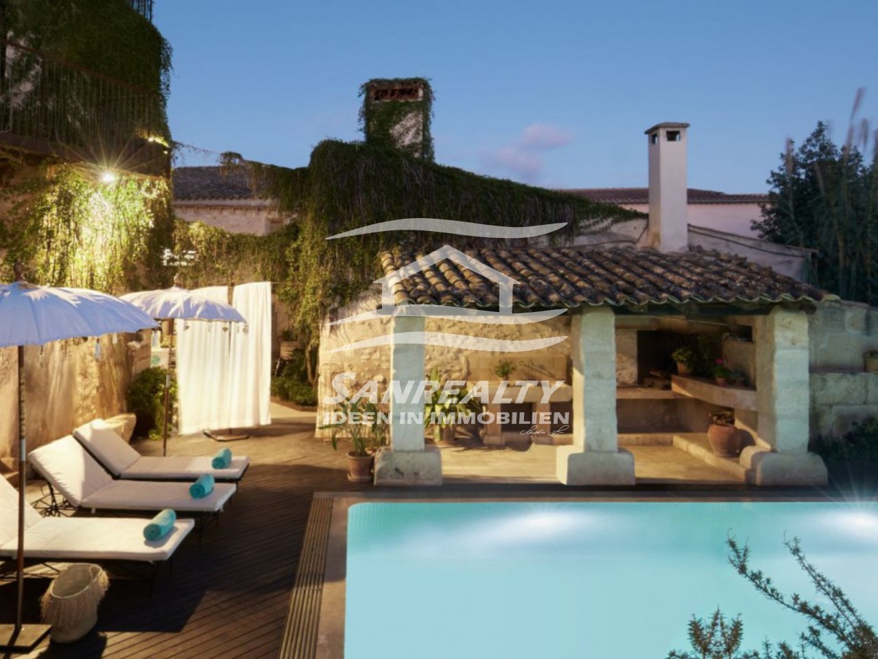 SANREALTY | Wunderschönes Landhotel zum Verkauf im Zentrum von Mallorca