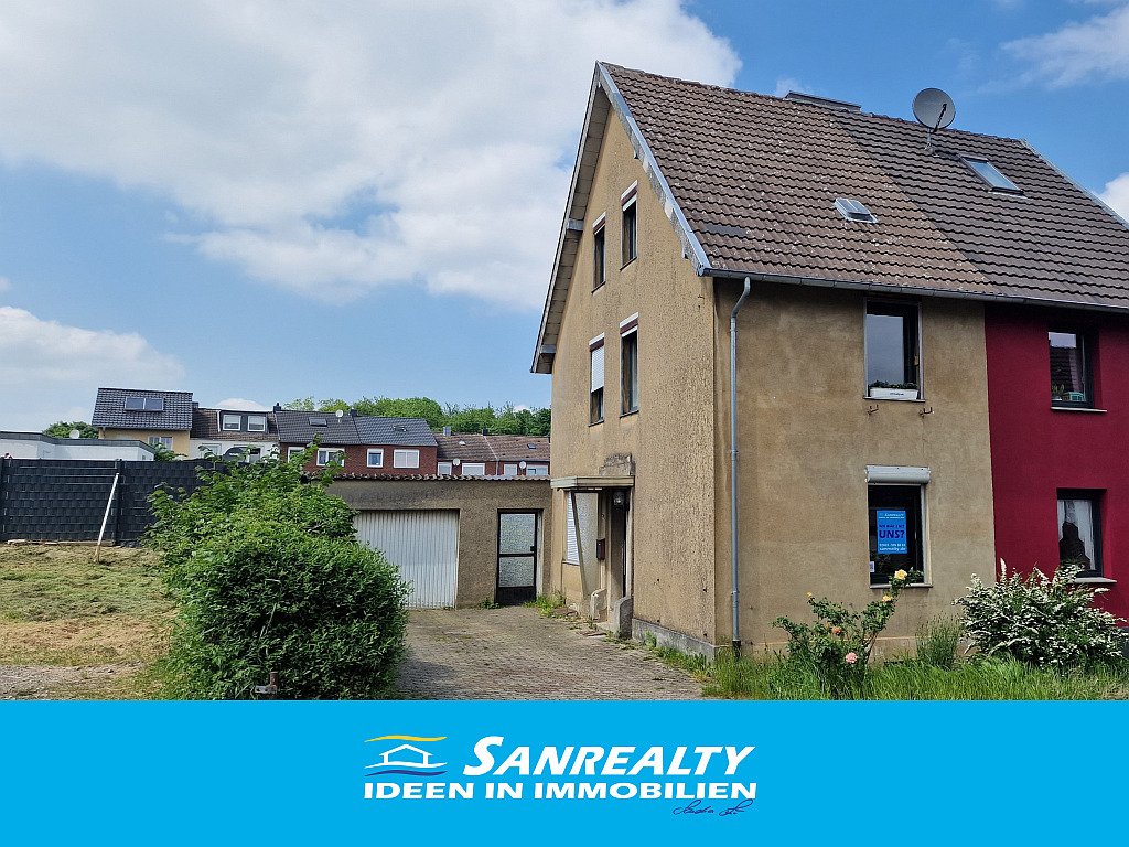 SANREALTY | VERKAUFT | Der Traum vom eigenen Haus mit Garten und Garage, auch für den kleinen Geldbeutel, kann hier Wirklichkeit werden
