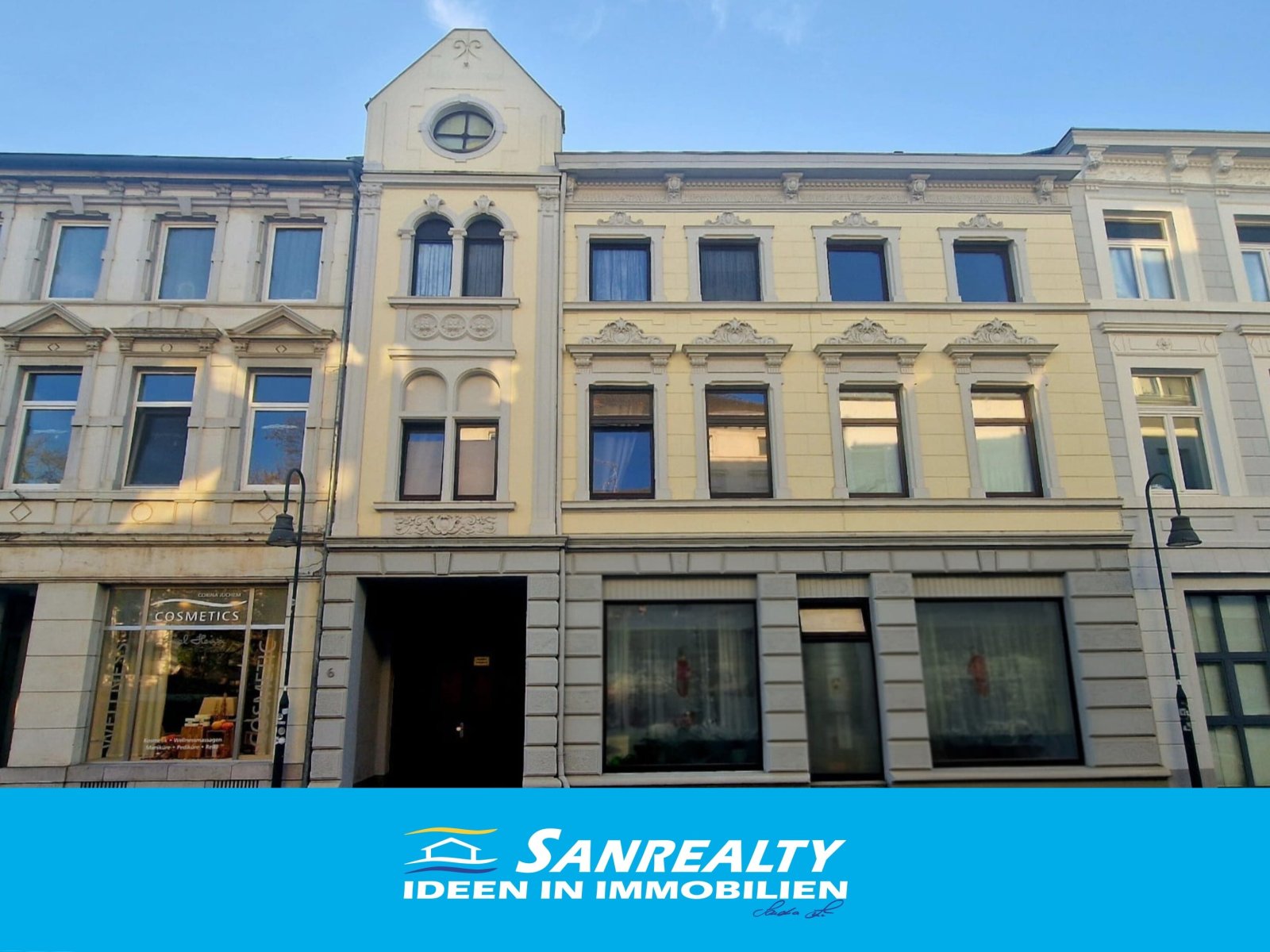 SANREALTY | Immobilien-Ensemble mit Wohngeschäftshaus, Remise und zwei Doppelgaragen in Eschweiler