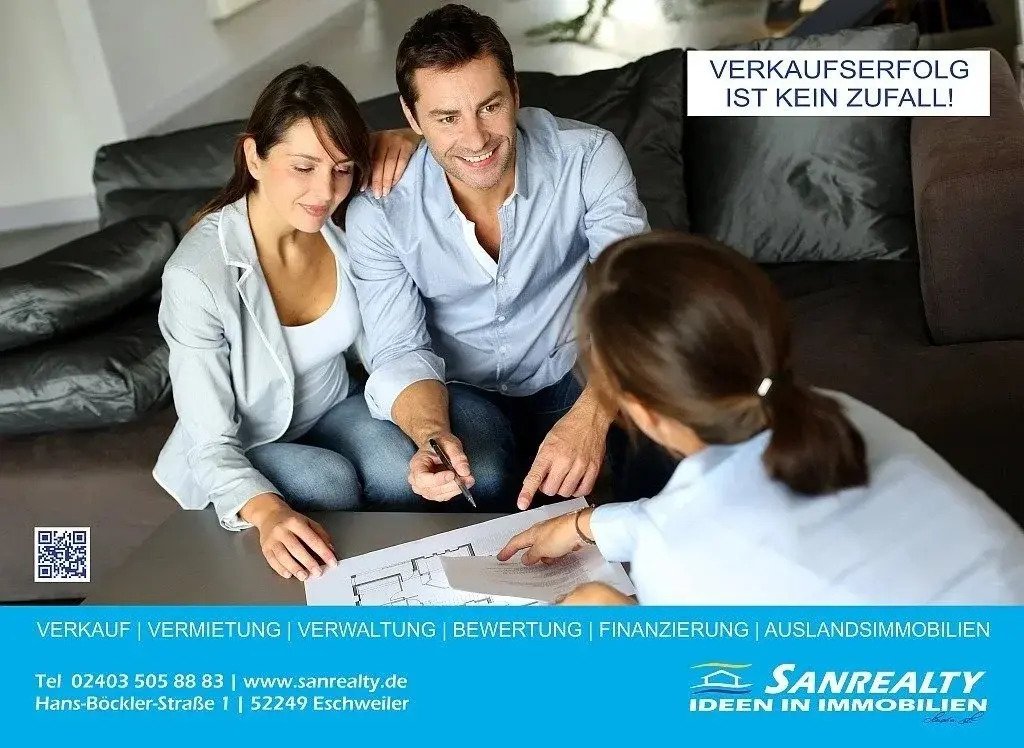 SANREALTY | Bereits verkauft | Erdgeschosswohnung mit Stil, voll ausgestattet, inklusive Stellplatz in Eschweiler-Röhe