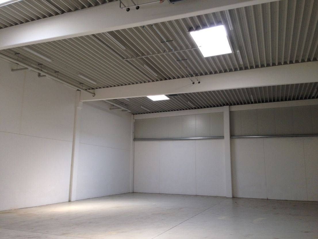 eine Teilansicht der Halle eine Teilansicht der Halle