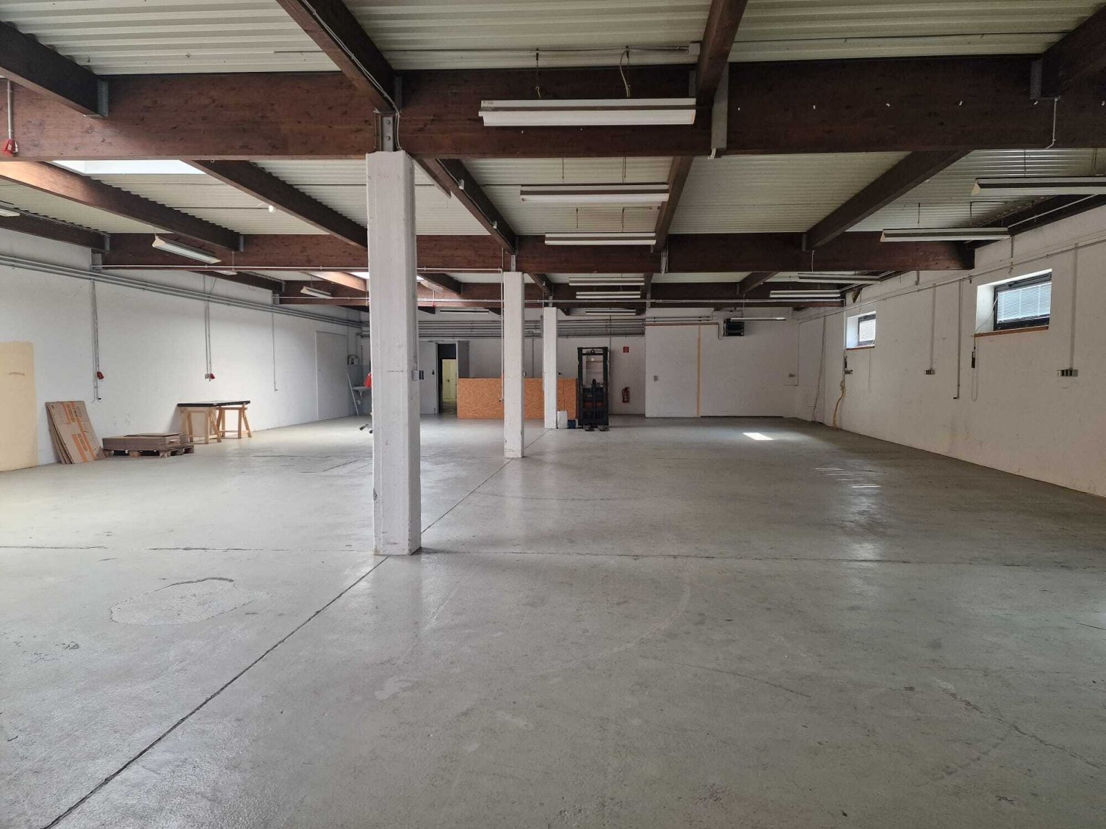 ein Blick in die Halle ein Blick in die Halle