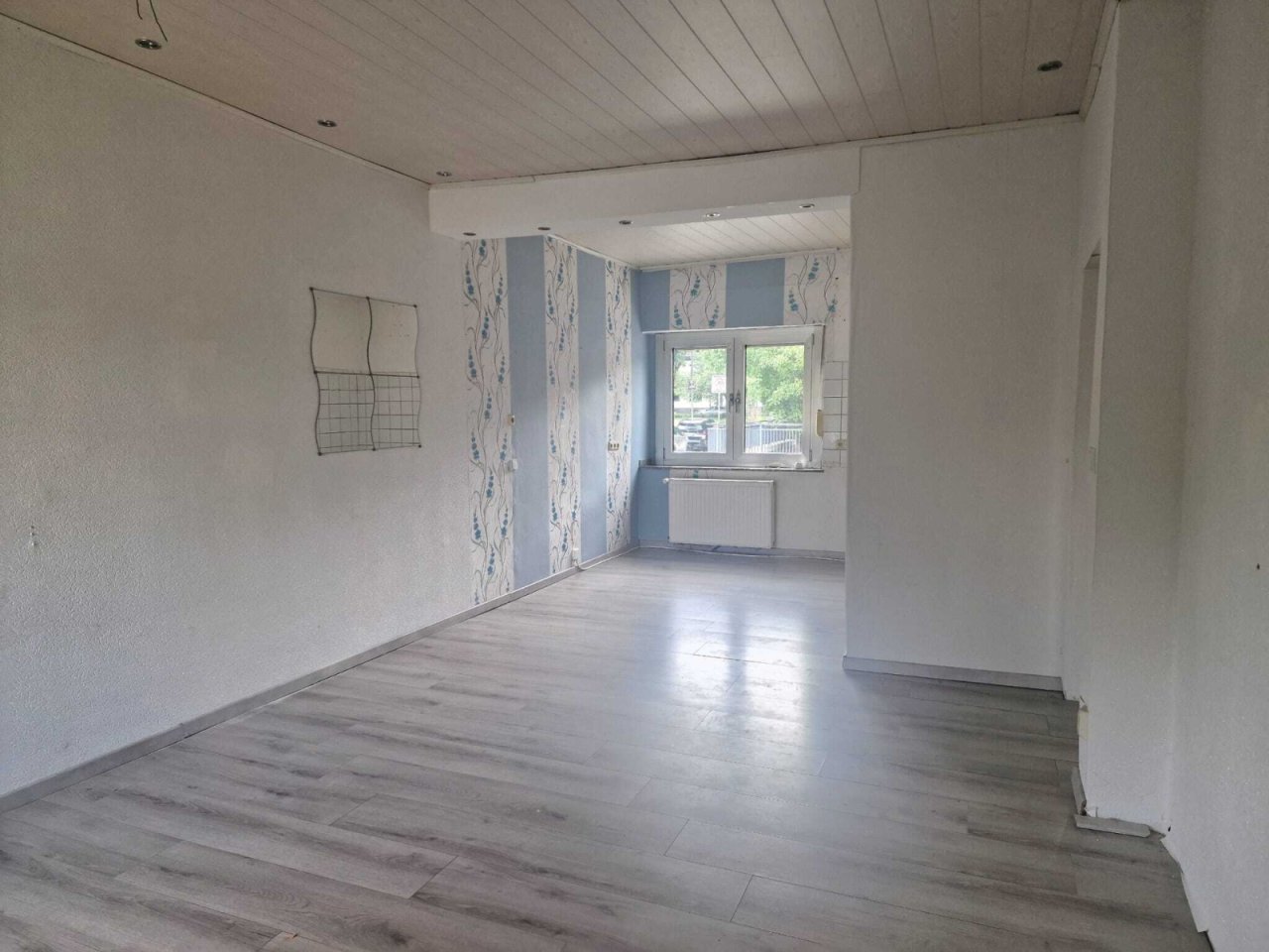 Blick in den Wohn-Essbereich