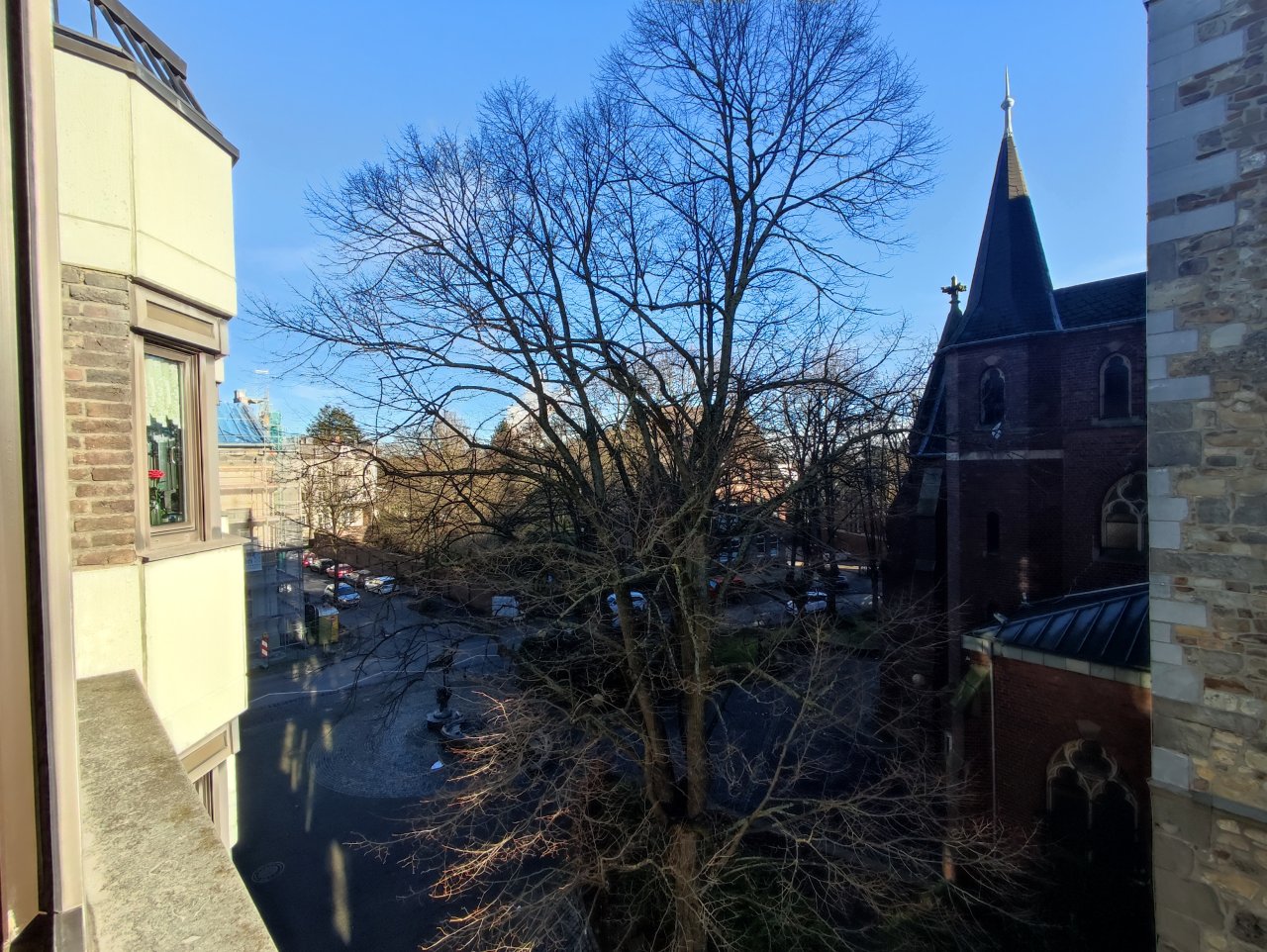 die Aussicht zur Parkstraße hin die Aussicht zur Parkstraße hin