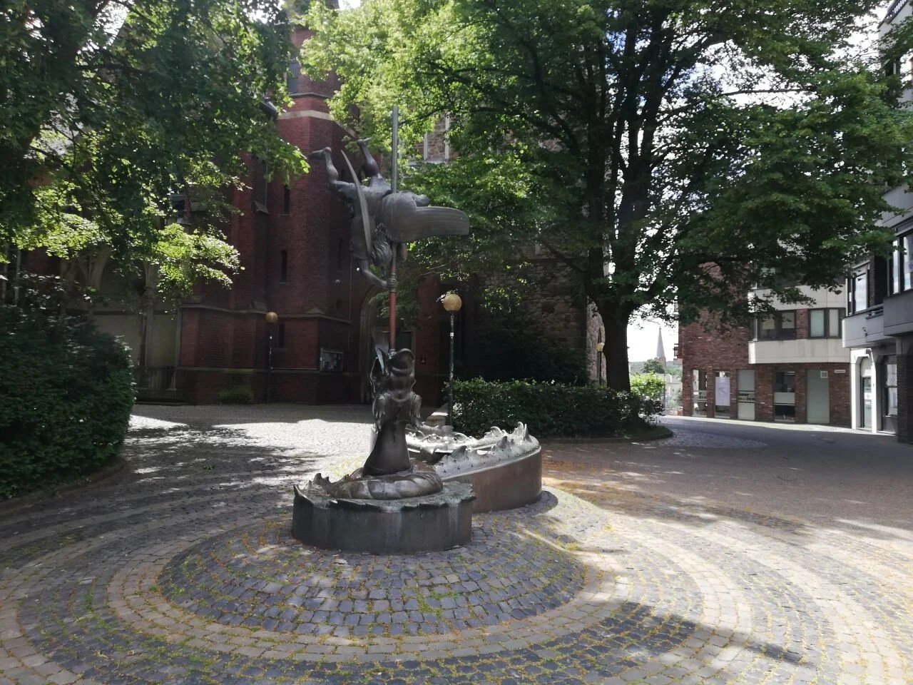 der Platz vor der Immobilie der Platz vor der Immobilie