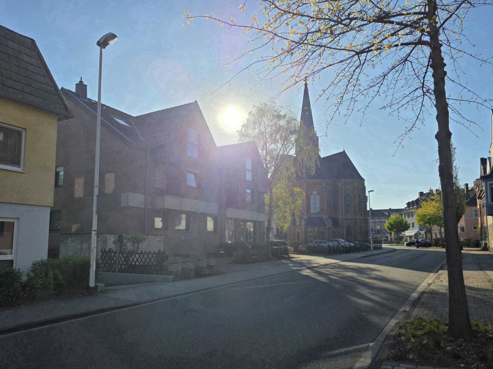 ein Blick in die Straße