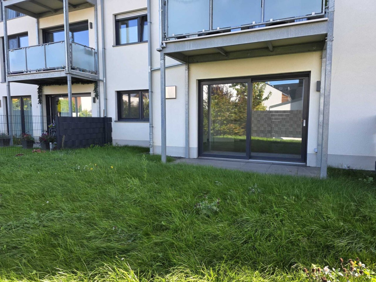 die private Terrasse